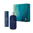 Kit Presente Dia dos Namorados Egeo Blue (2 itens) Mary Blue Cosméticos e Moda fitness