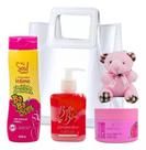 Kit Presente Gel Brow Com Hidratante Sabonete Intimo E Bolsa