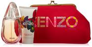 Kit Presente Kenzo Madly 3 Peças 50 ml EDT e Leite Corporal