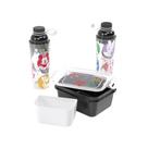 Kit Presente/Lanche Garrafa Vip 660ml Marmita Hermética c/ Compartimento 850ml Mickey Disney - Plasútil Kit Presente/Lanche Garrafa Vip 660ml Marmita Hermética c/ Compartimento 850ml Mickey Disney - Plasútil