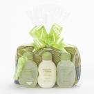 Kit presente Mamãe e Bebê Miniatura natura 50ml com 3 itens e Nécessarie Laço Verde Kit presente Mamãe e Bebê Miniatura natura 50ml com 3 itens e Nécessarie Laço Verde