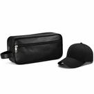 Kit Presente Masculino Necessaire Masculina Viagem Bolsa Higiene + Boné Masculino Aba Curva