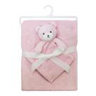 Kit Presente Naninha Com Manta Microfibra Macia E Fofinha