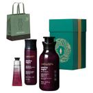 Kit Presente Nativa Spa Ameixa Negra Body Splash Cremes Mãos e Corpo O Boticário 3 Itens REF 86190