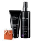 Kit Presente Natura Body Splash Creme Barba Homem Identidad