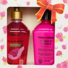 Kit Presente Sabonete Líquido Rosas e Pitaya + Loção Rosas e Pitaya HederaCREAM