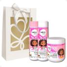 Kit Presente Salon Line S.O.S Kids Hidratação: Shampoo 300ml, Condicionador 300ml E Máscara 500g