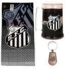 Kit Presente Santos - Caneca/ Toalha/ Chaveiro Oficial