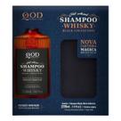Kit Presente Shampoo Whisky + Carteira QOD