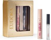 Kit Presente SOUL Gloss Labial Incolor 5,2ml Máscara de Cílios BOMB Volumaço 10g Eudora