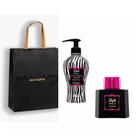 Kit Presente Style Pleasures Mahogany 2 Produtos + Sacola - Perfume e hidratação