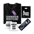 Kit Presente The Office Dunder Mifflin - Camiseta, Caneca e Placa Decorativa