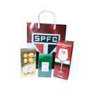 Kit Presente Times de Futebol com Perfume Arbo, Chocolate, Taça, Sacola