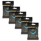 Kit Preservativos com 5 Pacotes SKYN Extra Lubrificado com 3 unidades