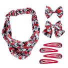 Kit Presilha Cabelo Faixa Trançada Disney Minnie Marco Boni