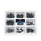 Kit Presilha Parachoque Carro 70 Peças Fixação Automotiva 9 Modelos