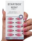 Kit Press On Nails Bartbox French Tip Blush Pink Almond 30
