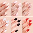 Kit Press on Nails Makartt Short Classic Monocromático