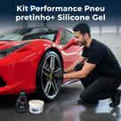 Kit- Pretinho para Pneu concentrado 500 ml+ Silicone em Gel 600ml,brilho e proteção