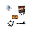 Kit Preto Velho: Caneca, Pulseira, Cachimbo, Guia e Defumador Completo