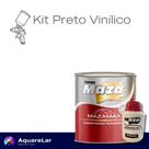 Kit Preto Vinílico 2x1 Maza Fosco Preto 900ml
