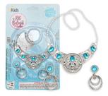 Kit Princesas Acessórios Colar e Brincos Brinquedo Luxo Kit Princesas Acessórios Colar e Brincos Brinquedo Luxo