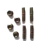 Kit prisioneiro coroa + porca (kit com 4 pcs) biz100/biz125