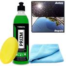 Kit PRIZM Removedor de chuva acida 500ml Vonixx + Aplicador de espuma + Pano Microfibra
