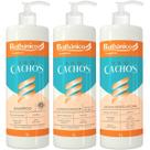 Kit Pró Cachos Shampoo + Condicionador + Geleia Modeladora 1L Bothanico