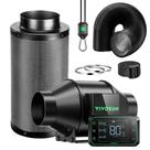 Kit PRO de Filtración de Aire Inteligente VIVOSUN con Controlador WiFi de 4"