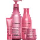 Kit Pro Longer Shampoo Condicionador Máscara Leave - L'Oréal