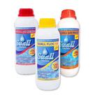 Kit Produtos De Tratamento Para Piscina Com Clarificante Ph Menos e Mais Suall