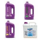 Kit Produtos Para Tratamento Água De Piscina Verde 5L