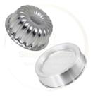 Kit Profissional 2 Formas Bolo Suíça 2 (20x8cm) + Piscina G
