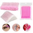 Kit Profissional 300 Unidades - Escovinhas de Cílios, Pincéis de Boca e Microbrushes para Extensão