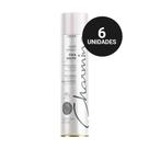 Kit Profissional 6 Hair Spray Charming Normal Fixa Solto 400ml Spray Fixador Capilar para Escova, Cachos e Penteados