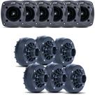 Kit Profissional 6 Tweeter Tsr C/ 120 W Rms+ 6 Driver Orion