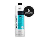 Kit Profissional Água Oxigenada Lightner 20 volumes (6x850ml)