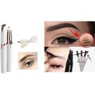 Kit Profissional Caneta Depilatoria (USB) + 3 Canetas Maquiagem Sobrancelhas Marrom Castanho Preta (04 PROD) Kit Profissional Caneta Depilatoria (USB) + 3 Canetas Maquiagem Sobrancelhas Marrom Castanho Preta (04 PROD)
