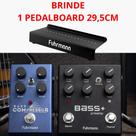 Kit profissional completo para contrabaixo Fuhrmann Bass preamp Preto e bass compressor