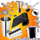 Kit Profissional De Bartender: Tudo Para Coquetéis & Drinks