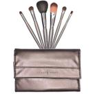 Kit Profissional de Pincéis Pocket Grey com 6 Unidades Klass Vough Kit Profissional de Pincéis Pocket Grey com 6 Unidades Klass Vough
