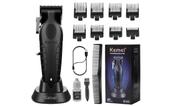 Kit Profissional Kemei de Cortador e Barbeador Elétrico - KM-2296