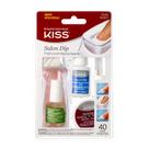 Kit Profissional KISS Salon Dip Powder para Unhas - Sistema de Imersão