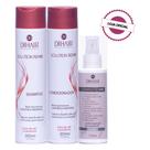 Kit Profissional Shampoo E Cond Reparação + Protetor Térmico