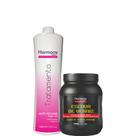 Kit Profissional Tratamento Anti Volume e Escova de Verniz Restauração Kit Profissional Tratamento Anti Volume e Escova de Verniz Restauração