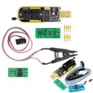 Kit Programador Gravador Eprom Usb SOIC8 CH341A Pinça Jacaré