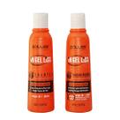 Kit Progressiva E Shampoo Anti Resíduo In Gel Liss 300ml Salles Profissional