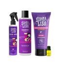 Kit Progressiva Hidra Liso Shampoo Spray Capilar 4 Itens