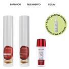 Kit Progressiva Protein Amazon + Shampoo + Sérum Duo Make + Spray Lissage
